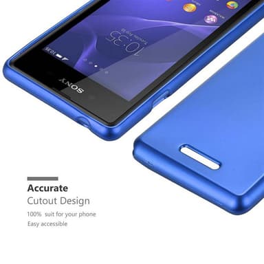 Skal Sony Xperia E3 Fodral Case (Blå)