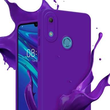 Huawei Y6 2019 Skal Fodral Case (Lila)