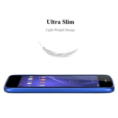 Skal Sony Xperia E3 Fodral Case (Blå)