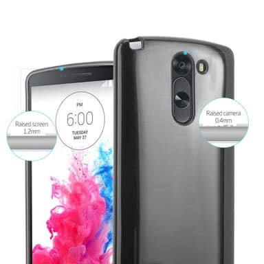 LG G3 STYLUS Skal Fodral Case (Svart)