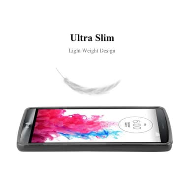 LG G3 STYLUS Skal Fodral Case (Svart)