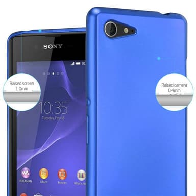 Skal Sony Xperia E3 Fodral Case (Blå)