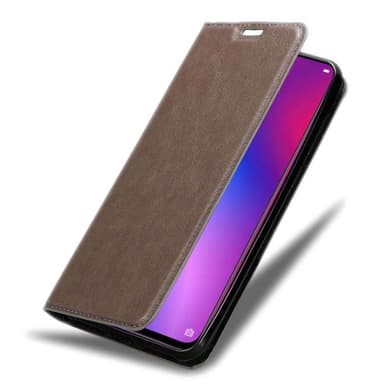 Oppo R17 Skal Fodral Case (Brun)