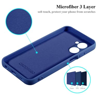 Realme C33 Skal Fodral Case (Blå)
