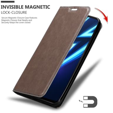 Realme 6 PRO Skal Fodral Case (Brun)