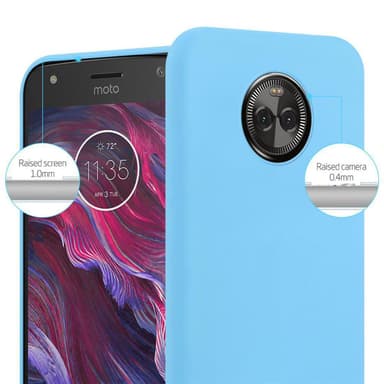 Skal Motorola MOTO X4 Fodral Case (Blå)