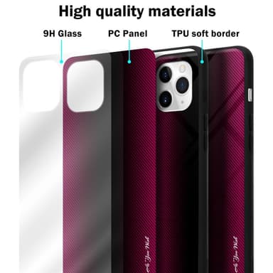 iPhone 11 PRO MAX Skal Fodral Case (Rosa)