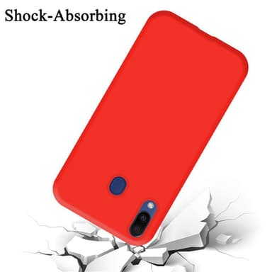 Samsung Galaxy M20 Skal Fodral Case (Röd)