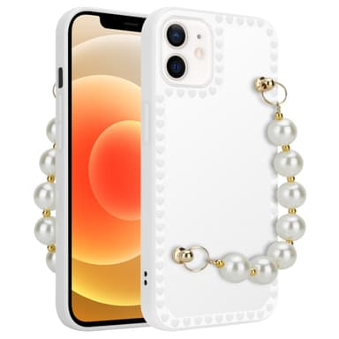 iPhone 12 Skal Fodral Case (Vit)