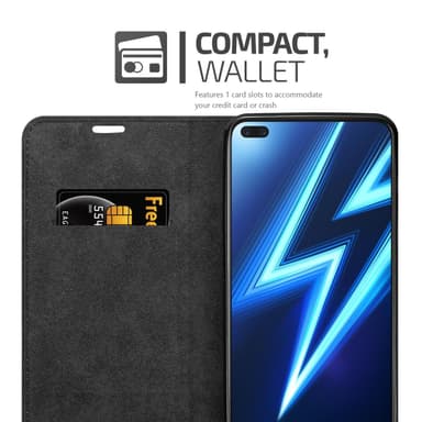 Realme 6 PRO Skal Fodral Case (Brun)