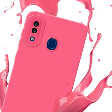 Samsung Galaxy A20 / A30 / M10s Skal Fodral Case (Röd)