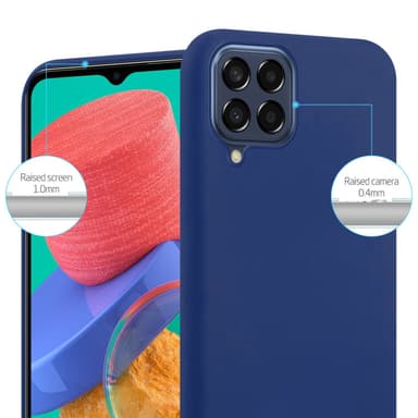Skal Samsung Galaxy M33 5G Fodral Case (Blå)