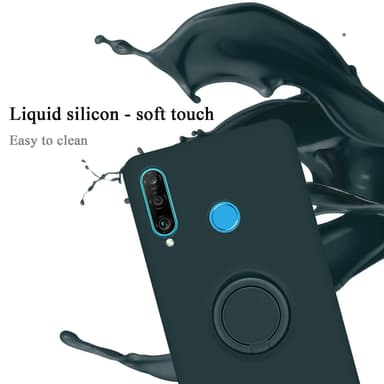 Skal Huawei P30 LITE Fodral Case (Grön)