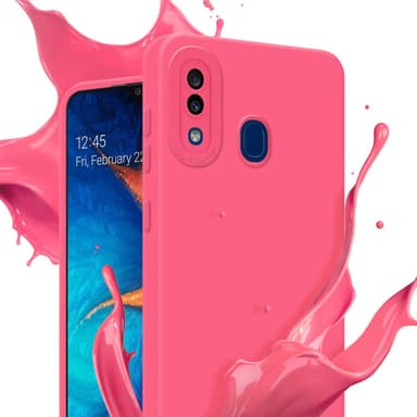 Samsung Galaxy A20 / A30 / M10s Skal Fodral Case (Röd)