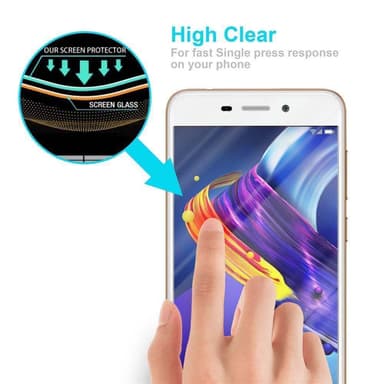 Honor 6C PRO Skyddsglas Skyddsfilm Skärmskydd
