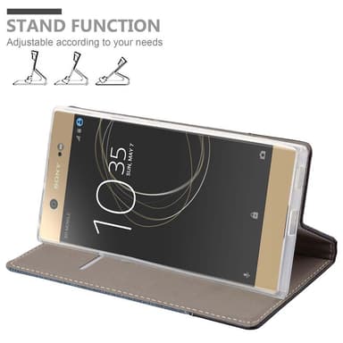 Sony Xperia XA1 ULTRA Plånboksfodral Skal (Blå)
