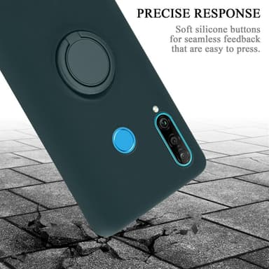 Skal Huawei P30 LITE Fodral Case (Grön)