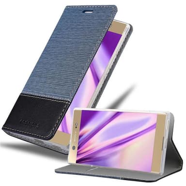 Sony Xperia XA1 ULTRA Plånboksfodral Skal (Blå)