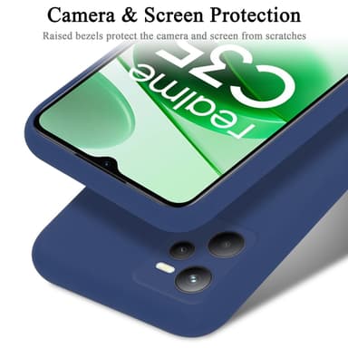 Realme C35 / Narzo 50A PRIME Skal Fodral Case (Blå)