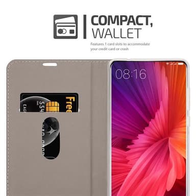 Xiaomi Mi MIX 2 Plånboksfodral Skal (Grå)