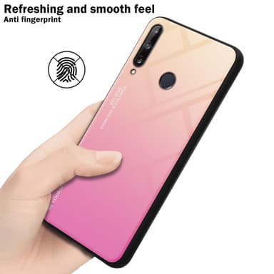 Huawei P40 LITE E Skal Fodral Case (Svart)
