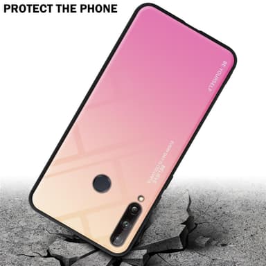 Huawei P40 LITE E Skal Fodral Case (Svart)
