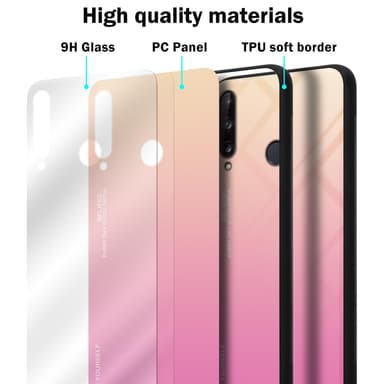 Huawei P40 LITE E Skal Fodral Case (Svart)