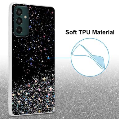 Samsung Galaxy M13 4G Skal Fodral Case (Svart)