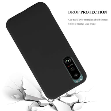 Skal Sony Xperia 5 III Fodral Case (Svart)