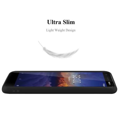 Skal Nokia 3.1 Fodral Case (Svart)