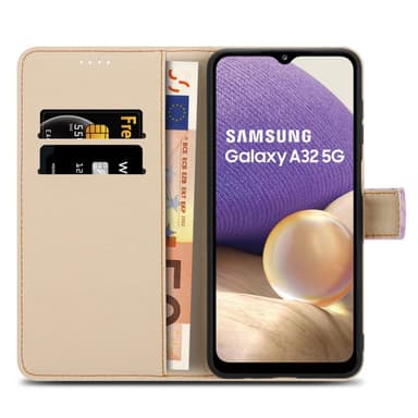 Samsung Galaxy A32 5G Plånboksfodral Skal (Lila)