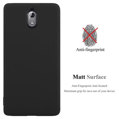 Skal Nokia 3.1 Fodral Case (Svart)