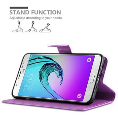 Samsung Galaxy J5 2016 Plånboksfodral Skal (Lila)