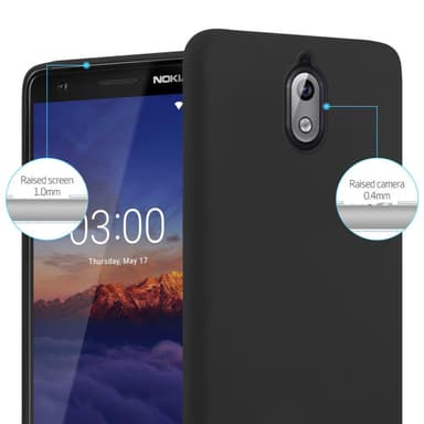 Skal Nokia 3.1 Fodral Case (Svart)