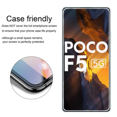 Xiaomi Poco F5 Skyddsglas Skyddsfilm Skärmskydd