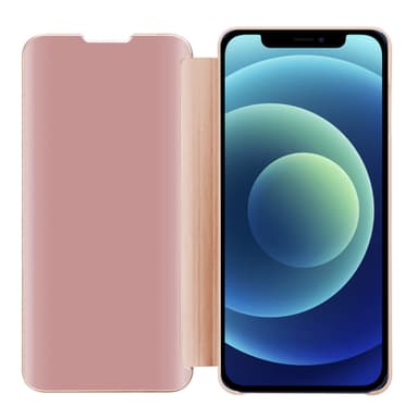 iPhone 12 / 12 PRO Plånboksfodral Skal (Rosa)