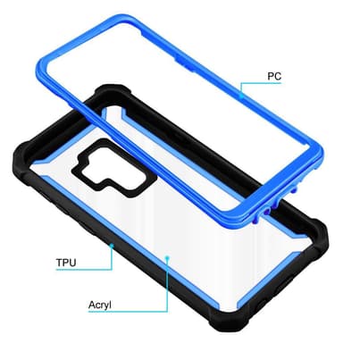 Samsung Galaxy S9 PLUS Skal Fodral Case (Svart)