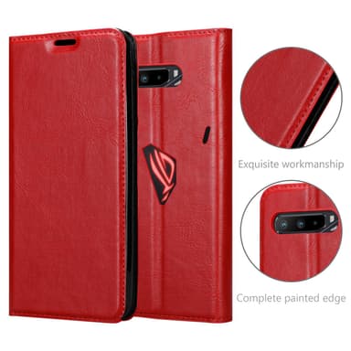 Asus ROG Phone 3 Skal Fodral Case (Röd)