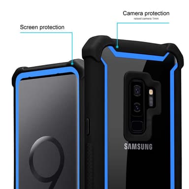 Samsung Galaxy S9 PLUS Skal Fodral Case (Svart)