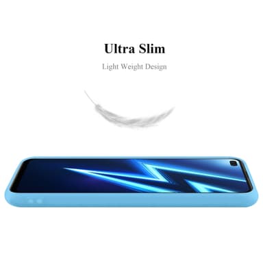Skal Realme 6 PRO Fodral Case (Blå)
