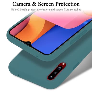 Samsung Galaxy A20s Skal Fodral Case (Grön)