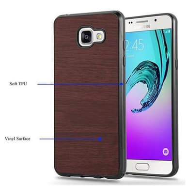 Samsung Galaxy A3 2016 Skal Fodral Case (Brun)