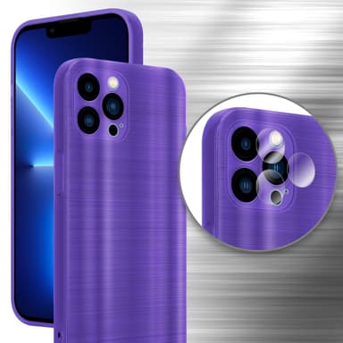 iPhone 13 PRO MAX Skal Fodral Case (Lila)