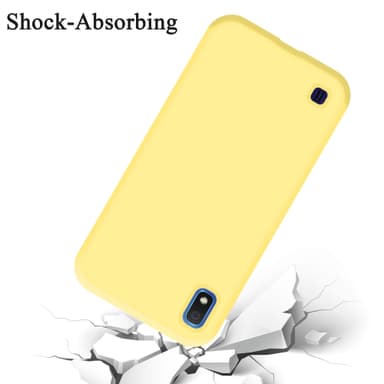 Samsung Galaxy A10 / M10 Skal Fodral Case (Gul)