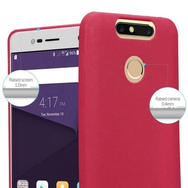 Skal ZTE Blade V8 MINI Fodral Case (Röd)