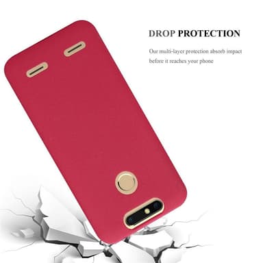 Skal ZTE Blade V8 MINI Fodral Case (Röd)