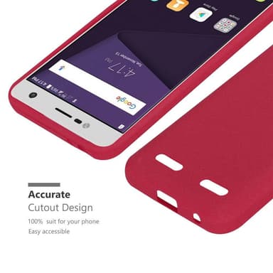 Skal ZTE Blade V8 MINI Fodral Case (Röd)