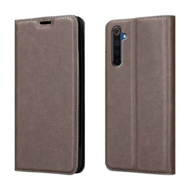 Realme 6 PRO Skal Fodral Case (Brun)