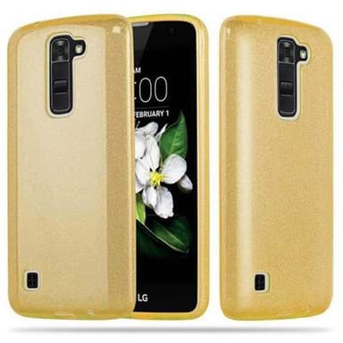 LG K7 2016 Skal Fodral Case (Guld)