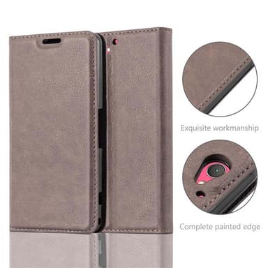 Sony Xperia Z2 COMPACT Skal Fodral Case (Brun)